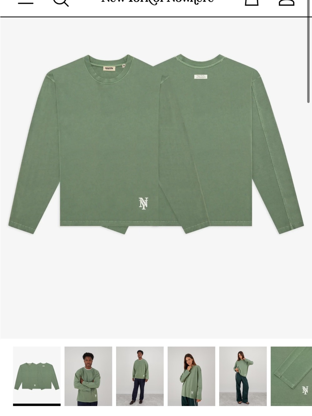New York or Nowhere LEGACY RELAXED LONG SLEEVE